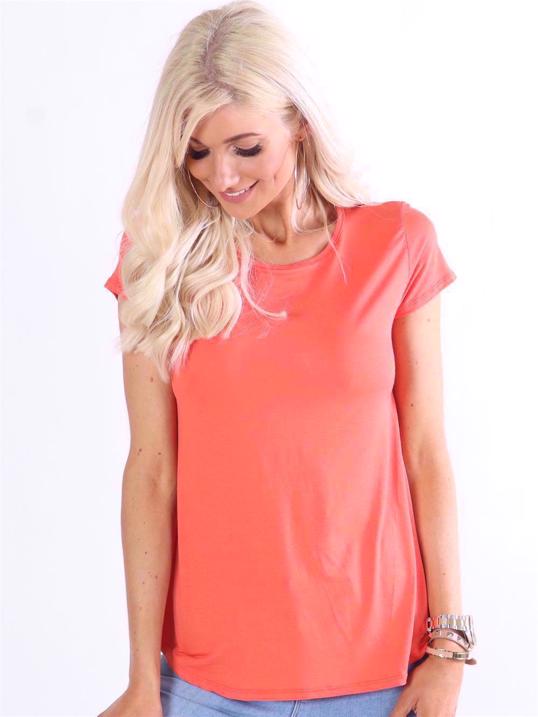 Otine Short - Enkel blus med korta ärmar (bestseller)